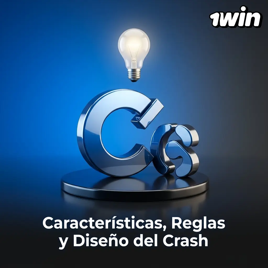 Interfaz del juego Crash en 1win Argentina con cohete animado, multiplicador creciente y diseño oscuro en azul y negro
