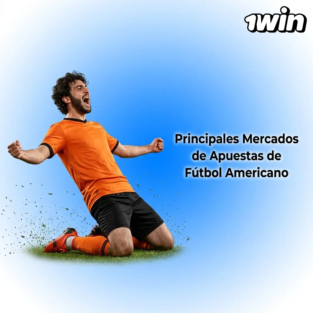 Mercados de apuestas de fútbol americano en 1win: spread, money line, totales, props y parlays