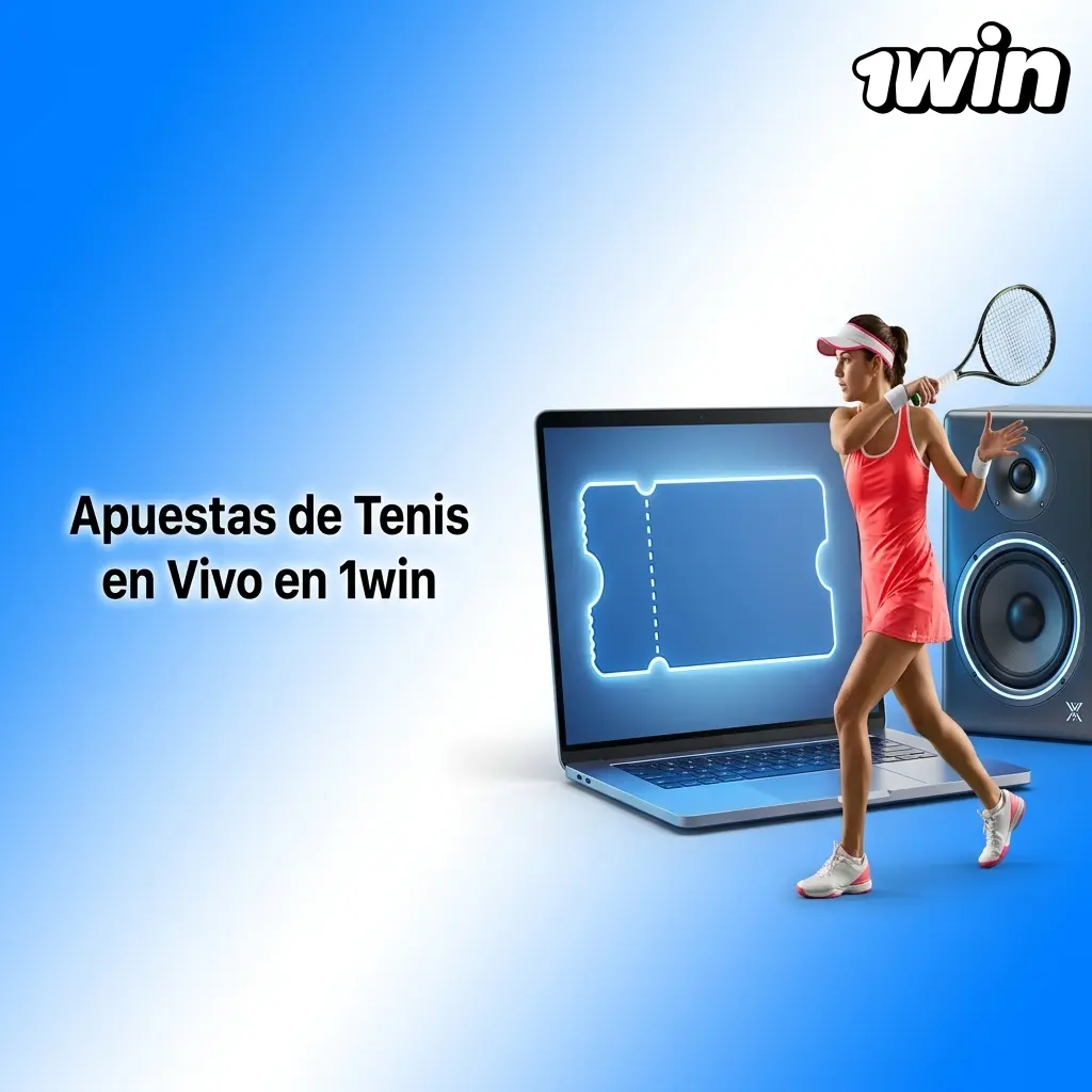 Apuestas en vivo de tenis en 1win con odds en tiempo real para ATP, WTA y Grand Slams desde web y app móvil