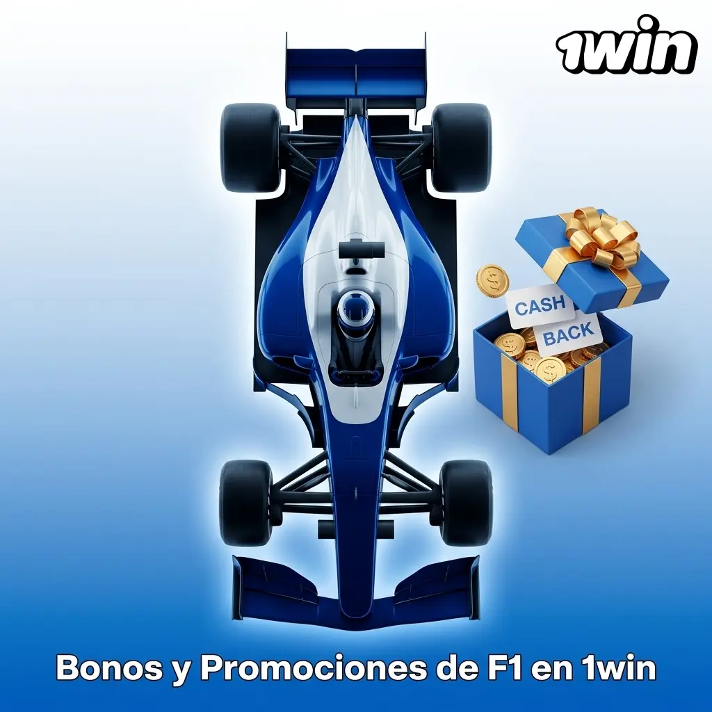 Bonos y promociones de F1 en 1win: paquete de bienvenida, cashback y bono exprés para apuestas deportivas