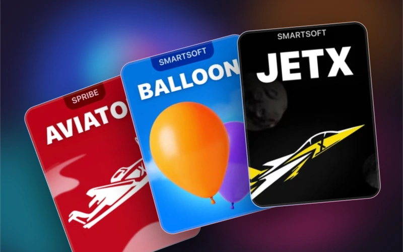 Prueba a jugar a juegos de choque en la plataforma de casino 1win.