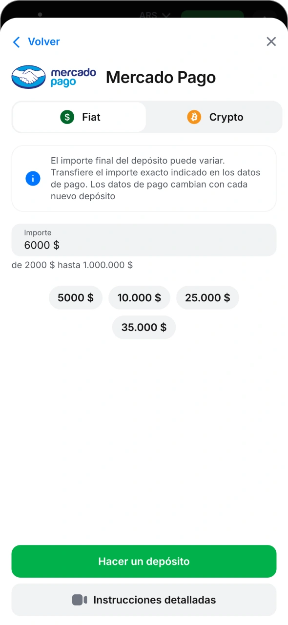 Realiza tu primer depósito eligiendo un método en 1win.