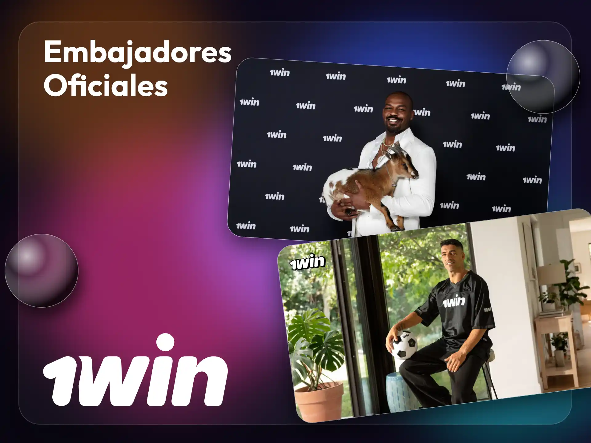 La empresa 1win colabora con figuras destacadas del deporte y el entretenimiento.