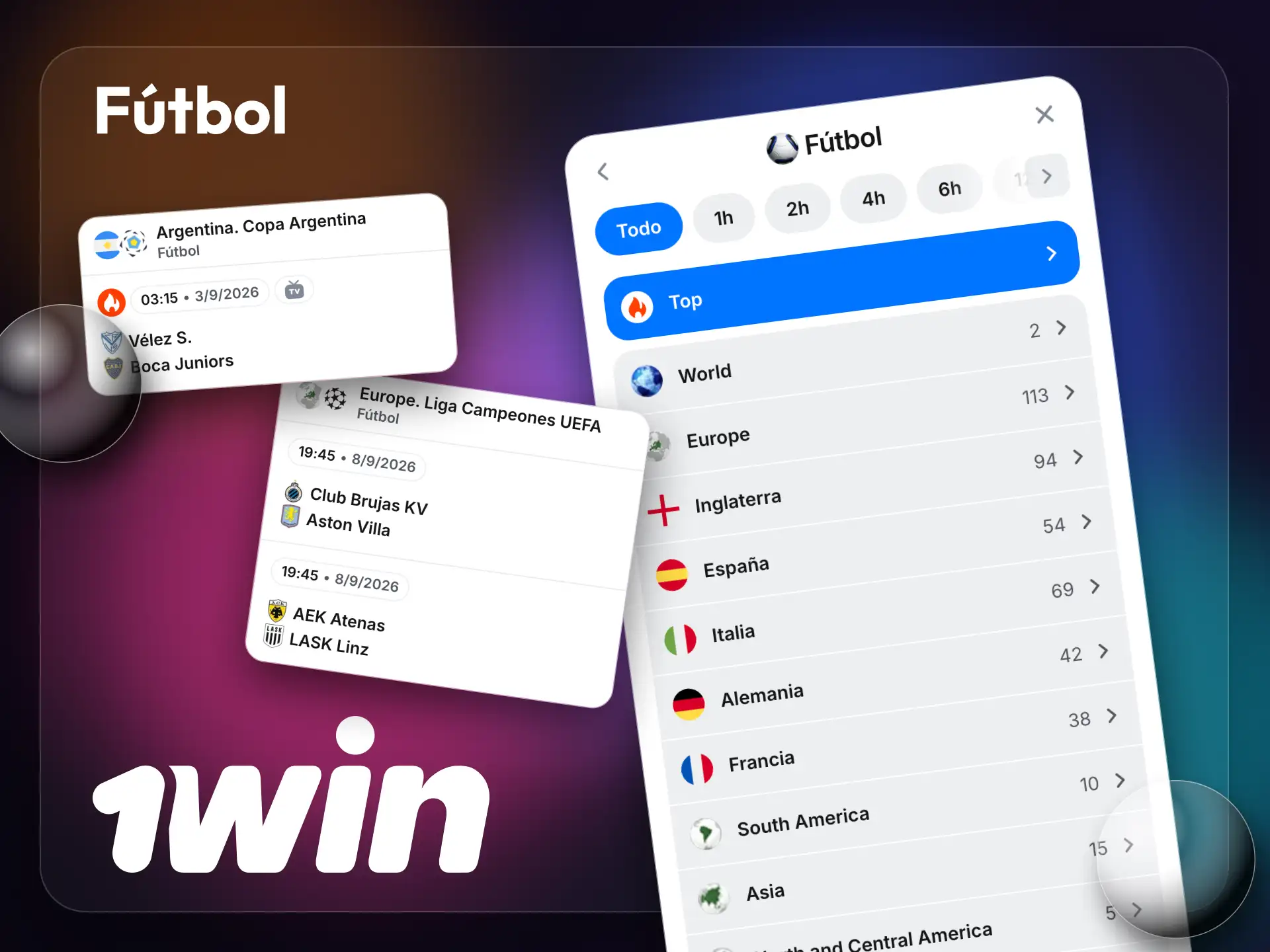 Empieza a apostar en fútbol en 1win y consigue bonos.