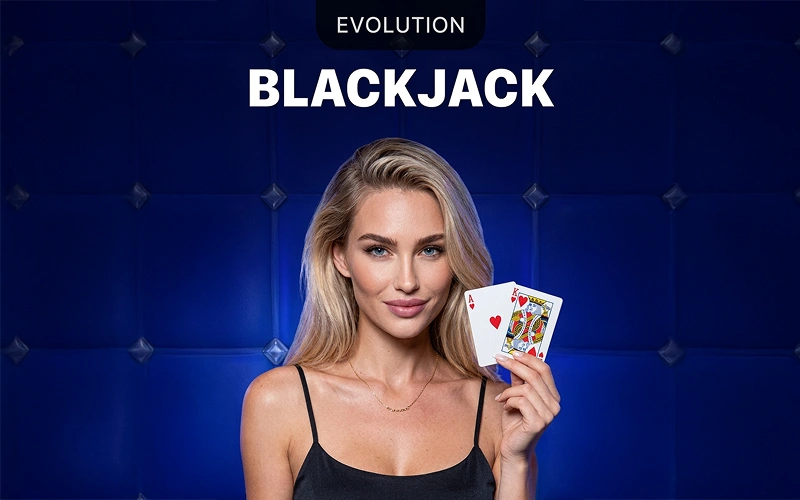Prueba el juego de Blackjack clásico en el casino en vivo de 1win.