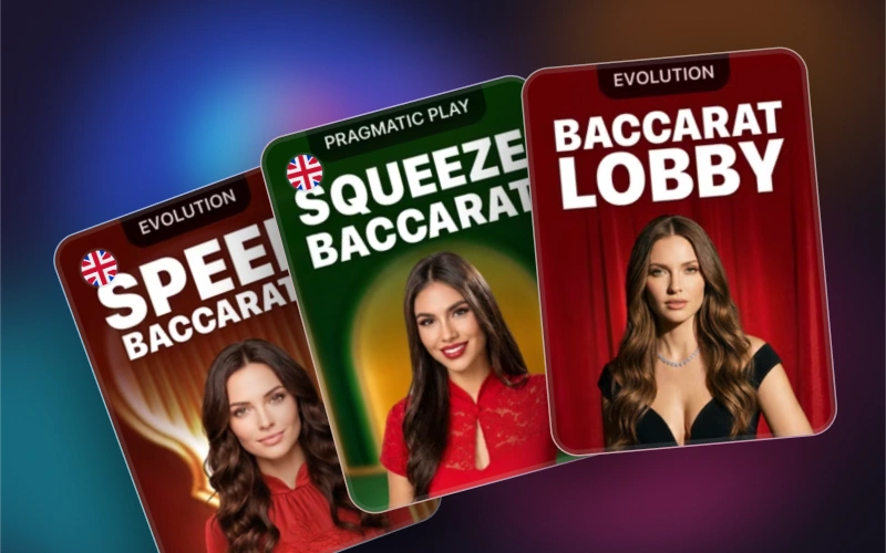Empieza a jugar al baccarat en vivo en la plataforma 1win y obtén tus ganancias.