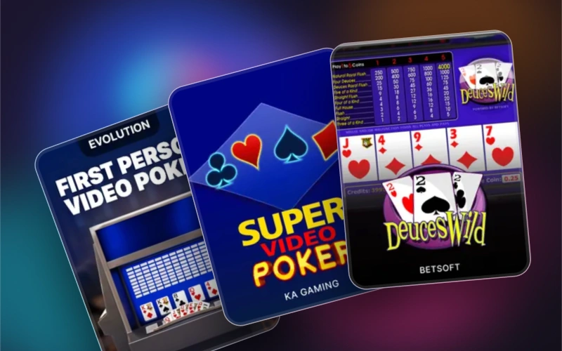 Aprende a jugar al video póker en la plataforma online 1win.