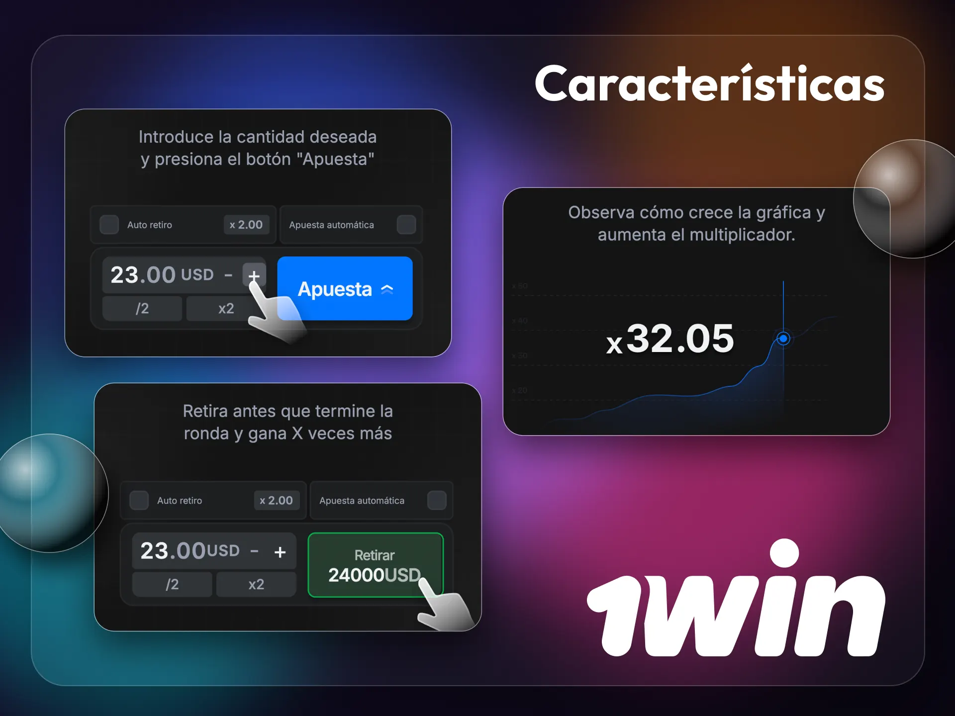 Obtén más información sobre el juego 1win Crash y comienza a jugar.