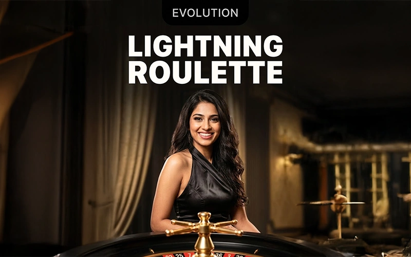 Disfruta jugando al juego Lightning Roulette de Evolution Gaming en 1win.