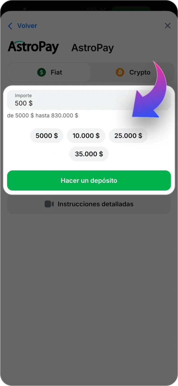 Realiza un depósito en el casino 1win para activar un bono de bienvenida.