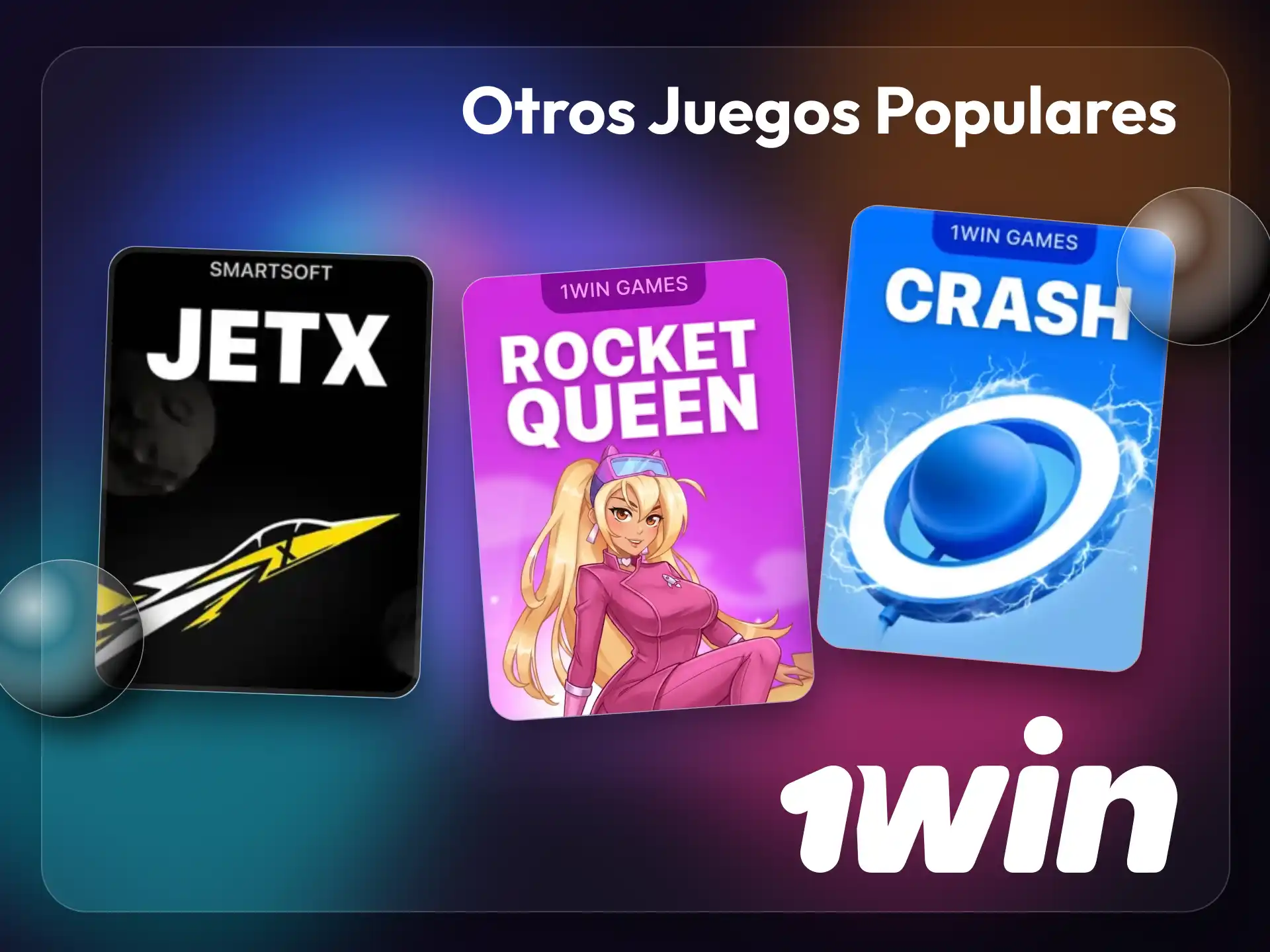 La plataforma 1win te ofrece la posibilidad de probar otros juegos populares.