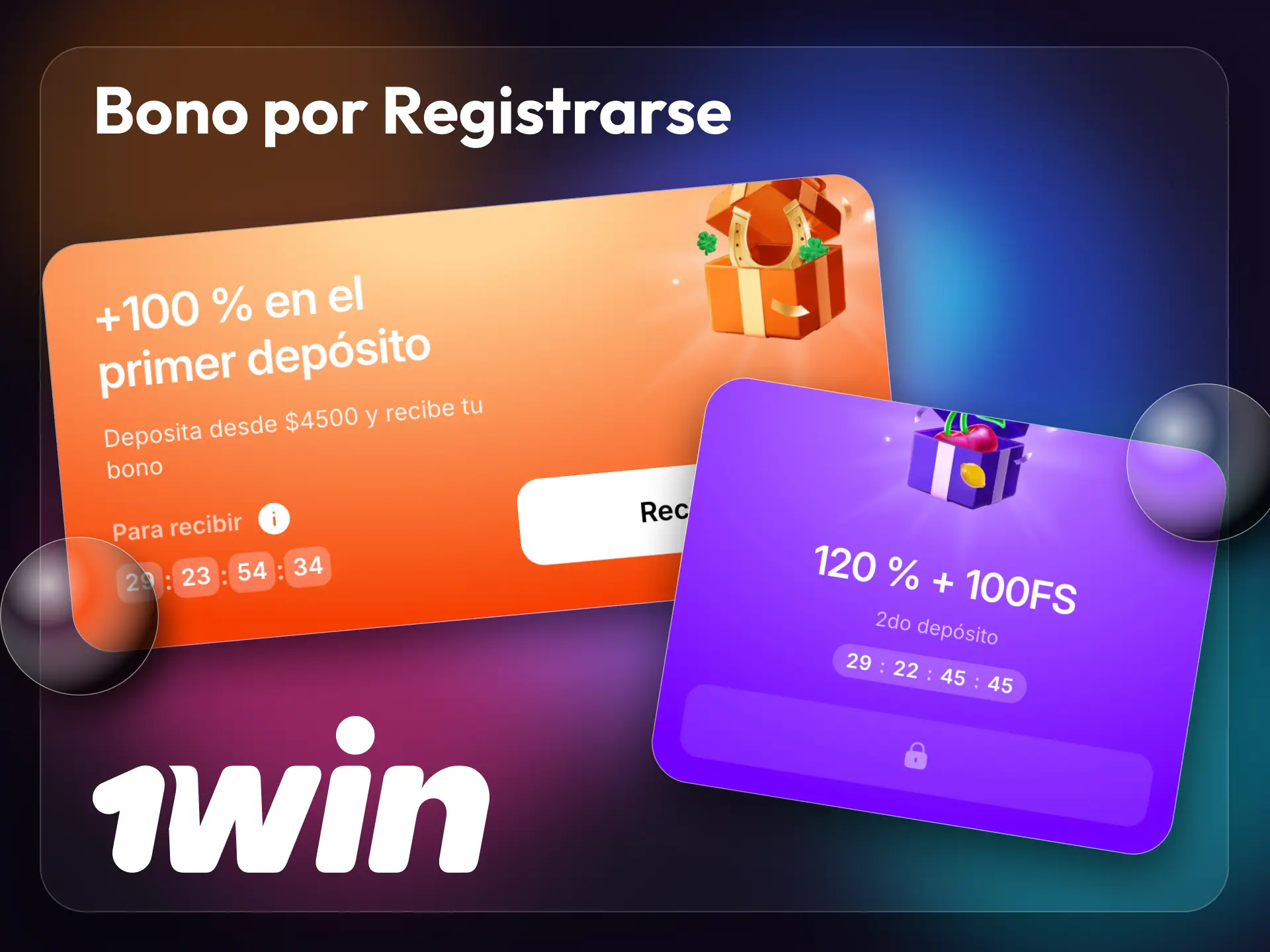 La plataforma 1win te ofrece un bono de bienvenida justo después del registro.