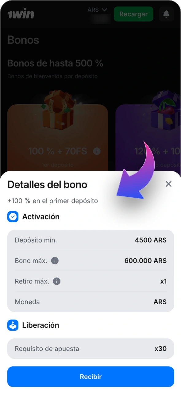 Aprovecha el bono de bienvenida por jugar al juego 1win Speed-n-Cash.